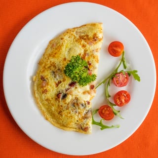 Bacon and Cheese Omelette